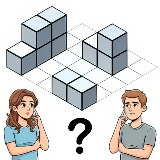 Try To Count The Boxes Brain Training